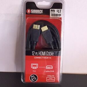 NWT 12ft HDMI High Speed Cable